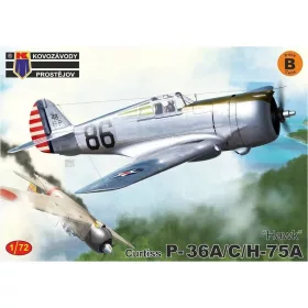 Kovozavody Prostejov - P-36A/C/H-75A Hawk repülő makett