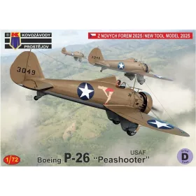   Kovozavody Prostejov - P-26 "Peashooter" USAF repülő makett