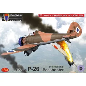   Kovozavody Prostejov - P-26 "Peashooter" International repülő makett