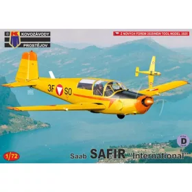   Kovozavody Prostejov - SAAB Safir „in Nordic Services“ repülő makett