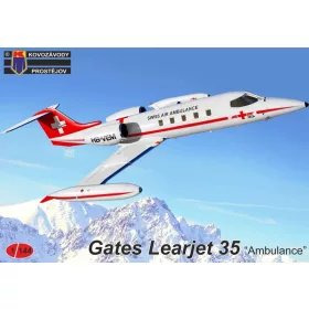 Kovozavody Prostejov - 1/144 Learjet 35  Ambulance 