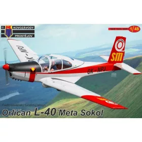   Kovozavody Prostejov - Orličan L-40 Meta Sokol repülő makett