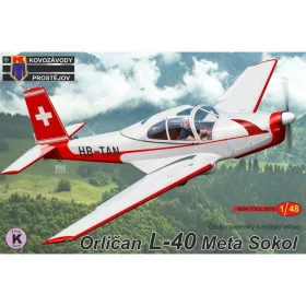   Kovozavody Prostejov - Orličan L-40 Meta Sokol repülő makett
