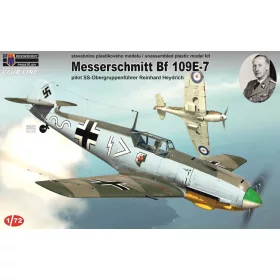   Kovozavody Prostejov - 1/72 Bf 109E-7 Reinhard Heydrich repülő makett