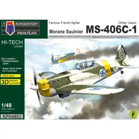   Kovozavody Prostejov - MS-406-C-1 Other UsersKPH4803 Kovozávody repülő makett