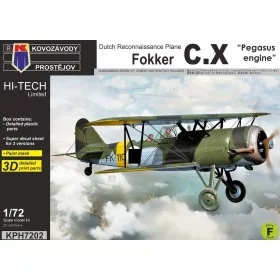 Kovozavody Prostejov - 1/72 Fokker C.X  Pegasus engine 