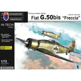   Kovozavody Prostejov - Fiat G.50bis "Freccia " Special markings"KPH7212 Kovozávody repülő makett