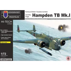 Kovozavody Prostejov - Hampden TB Mk.I repülő makett