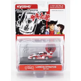 Kyosho - LANCIA STRATOS GR.5 - WHITE/RED - CIRCUIT WOLF