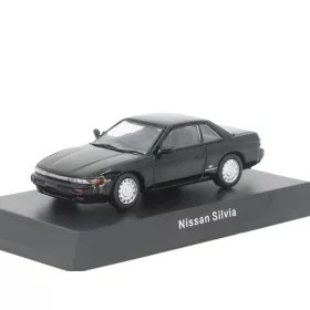 Kyosho - 1:64 Nissan Silvia (S13) Black 1988