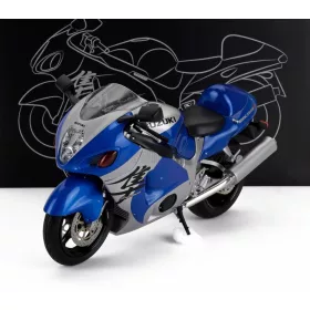 Lcdmodel - SUZUKI GSX 1300R HAYABUSA 2001 BLUE SILVER