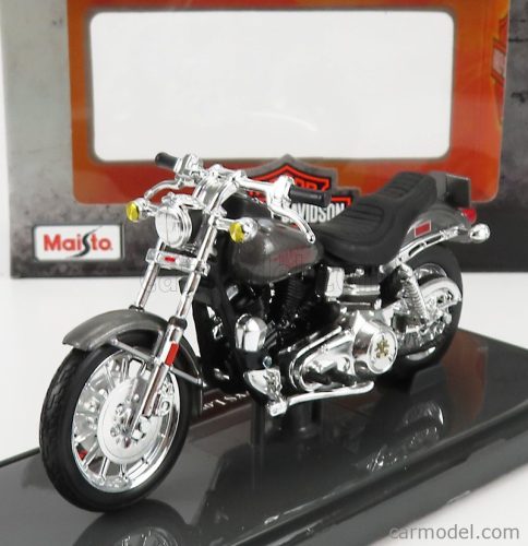 Maisto - Harley Davidson Fxs Low Rider 1977 Grey Met