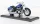 Maisto - Harley Davidson FXDFSE CVO Fat Bob  blau  2009  1:18