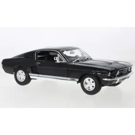 Maisto - Ford Mustang GTA Fastback, schwarz, 1967, 1:18