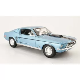   Maisto - Ford Mustang GT Cobra Jet, weiss/schwarz, 1968, 1:18
