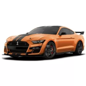   Maisto - Ford Mustang Shelby GT500, orange/schwarz, 2020, 1:18