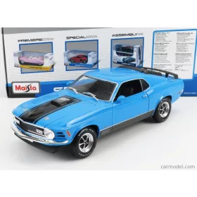 Maisto - Ford Usa Mustang Mach-1 Coupe 1970 Blue Black