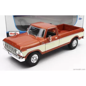 Maisto - Ford Usa F-150 Pick-Up 1979 Brown White