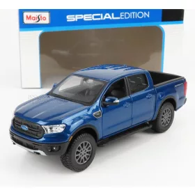   Maisto - FORD USA RANGER FX4 SPORT PICK-UP DOUBLE CABINE 2019 BLUE