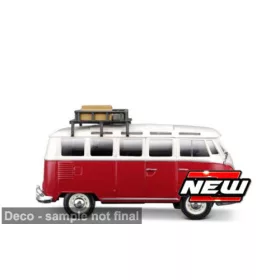 Maisto - VW T1 Samba red/white
