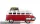 Maisto - VW T1 Samba red/white