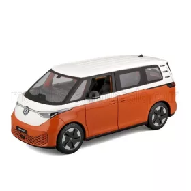 Maisto - VOLKSWAGEN ID.BUZZ MINIBUS 2023 ORANGE WHITE