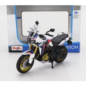 Maisto - HONDA AFRICA TWIN DCT 2020 WHITE BLUE RED