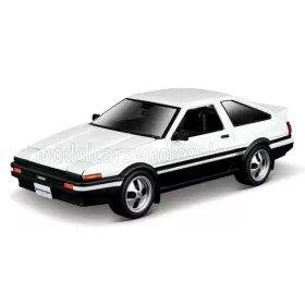 Maisto - TOYOTA SPRINTER TRUENO AE86 1979 WHITE BLACK