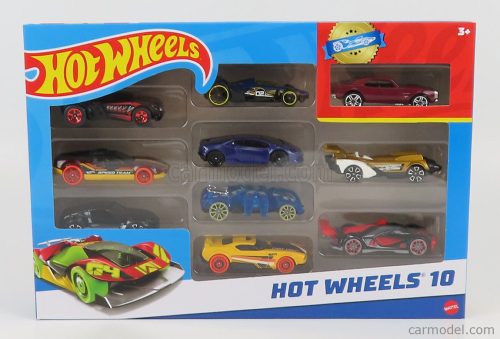 Mattel Hot Wheels - Nissan Set Assortment 10 Pieces Race Car Various