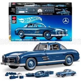   Mattel Hot Wheels - MERCEDES BENZ 300SL COUPE (W198) 1955 - 1600 PEZZI - 1600 PCS BLUE