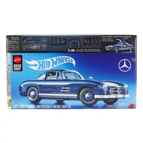   Mattel Hot Wheels - MERCEDES BENZ 300SL COUPE (W198) 1955 - 1600 PEZZI - 1600 PCS + 300SL SCALE BLUE