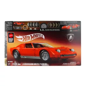   Mattel Hot Wheels - LAMBORGHINI MIURA P400 SV 1971 1523 PCS + MIURA 1:64 SCALE ORANGE