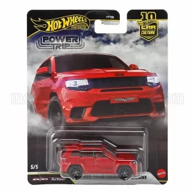 Mattel Hot Wheels - JEEP GRAND CHEROKEE TRACKHAWK 2019 RED