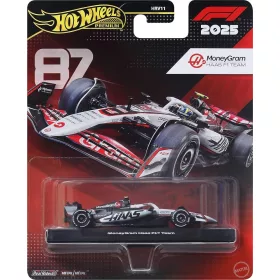   Mattel Hot Wheels - HAAS F1  VF-25 TEAM MONEYGRAM HAAS N 87 SEASON 2025 OLIVER BEARMAN WHITE BLACK RED