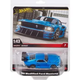   Mattel Hot Wheels - Ford Mustang (Ford Mad Muscle Mustang) blue Modified 1969 -