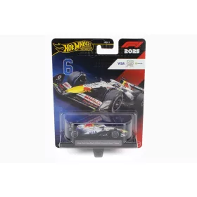   Mattel Hot Wheels - RACING BULLS F1 VCARB-02 TEAM VISA CASH APP N 6 SEASON 2025 ISACK HADJAR WHITE BLACK