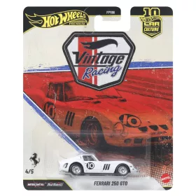   Mattel Hot Wheels - FERRARI FERRARI 250 GTO N 10 RACING 1962 WHITE