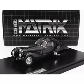 Matrix Scale Models - BUGATTI TYPE 57S ATLANTIC 1937 BLACK
