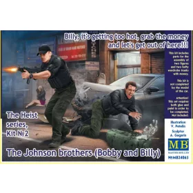   Master Box Ltd. - The Heist series Kit 2. The Johnson brothers (Bobby and Billy)
