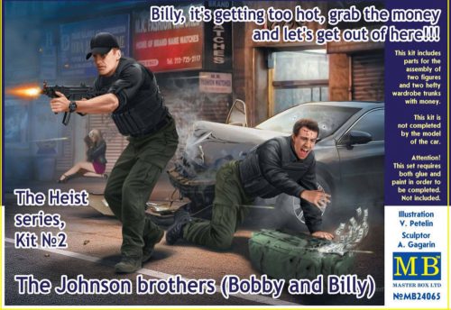 Master Box Ltd. - The Heist series,Kit#2. The Johnson brothers (Bobby and Billy)