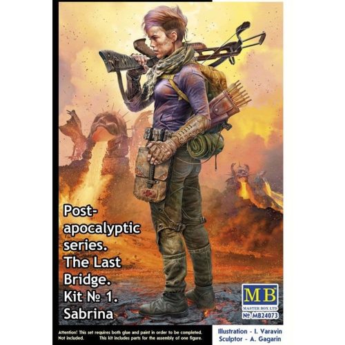 Master Box Ltd. - Post-Apocalyptic series. The last bridge. Kit No.1. Sabrina