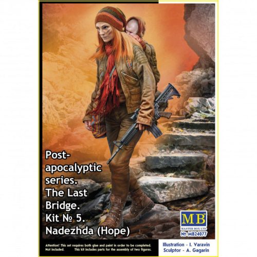 Master Box Ltd. - Nadezhda (Hope). Pst-apocalyptic series. The Last Bridge. Kit No.5