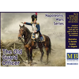   Master Box - Napoleonic Wars Era. The Old Guard Officer figura makett