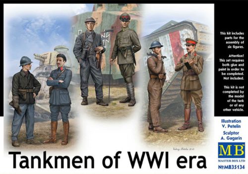 Master Box - Tankmen of WWI era