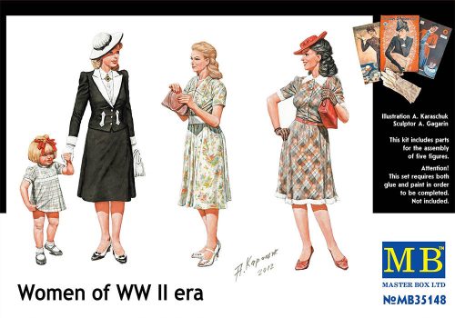 Master Box - Women of WW II era