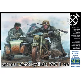 Master Box - German Motorcyclists  WWII era