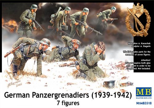 Master Box - Deutsche Panzergrenadiere 1939-1942