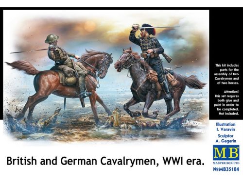 Master box - British and German cavalrymen,WWI era