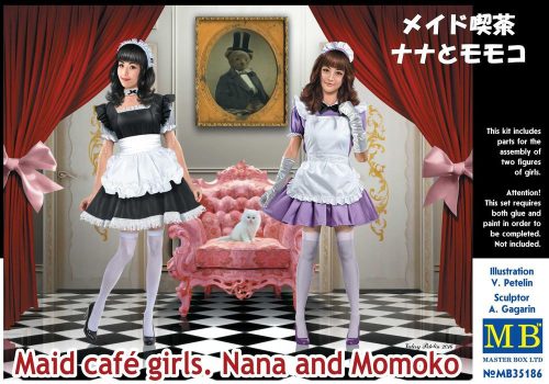 Master box - Maid cafe girls. Nana and Momoko