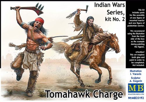 Tomahawk Charge.Indian Wars Series, kit No.2